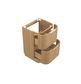 Havana Fluted 600mm Woodland Oak Floorstanding Curve Vanity