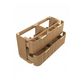 Havana Fluted 1500mm Woodland Oak Floorstanding Curve Vanity