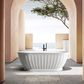 Attica Kensington 1500 Gloss White Bath with Overflow