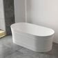 Attica Bondi 1500 Gloss White Bath with Overflow
