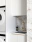 Bondi Fluted White Laundry Kit 1305x600x2100