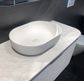 Portofino Solid Surface 500x345x135 Matte White Basin NF