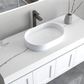 Noosa Solid Surface 585x385x110 Matte White Basin NF