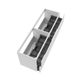 Noosa Fluted 1500mm Satin White Wall Hung Vanity