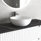 London Solid Surface 390x390x145 Matte White Basin NF