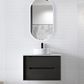 Byron 750mm Black Oak Wall Hung Vanity