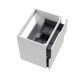 Noosa Fluted 600mm Satin White Wall Hung Vanity