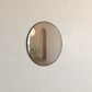 London 700mm Black Metal Frame Mirror