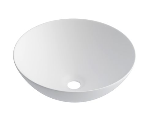 Bondi 400x400x135 Matte White Basin