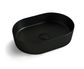 Quay Oval 500x330x120 Matte Black Basin