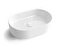 Quay Oval 500x330x120 Gloss White Basin