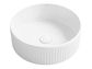 Oxford Round 395x395x120 Gloss White Basin