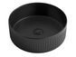 Oxford Round 395x395x120 Matte Black Basin