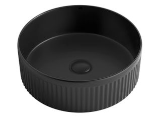 Oxford 395x395x125 Round Matt Black Basin