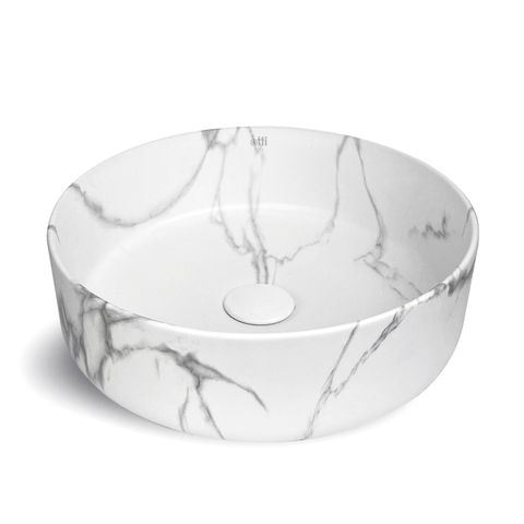 Radius Round 360x360x115 Carrara Basin