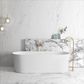 Attica Bondi 1700 Matte White Bath