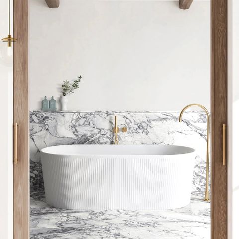 Attica Noosa 1500 Matte White Bath