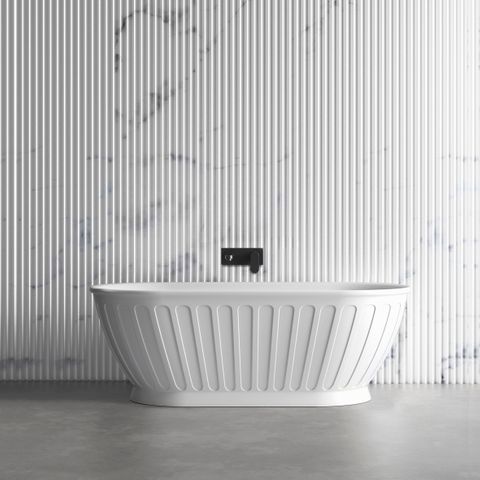 Attica Kensington 1500 Matte White Bath