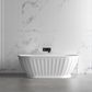 Attica Kensington 1500 Matte White Bath