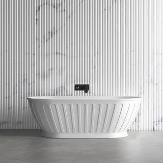 Attica Kensington 1700 Matte White Bath