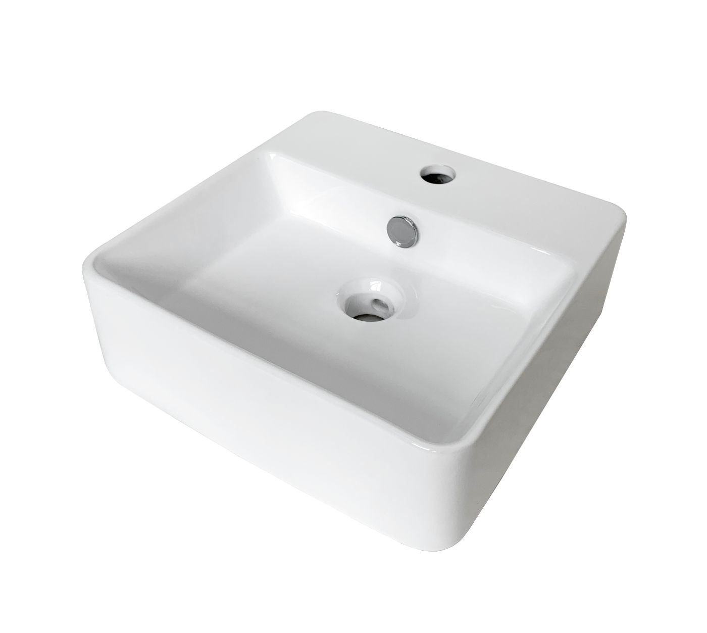 OSKAR Wall Hung Square 380x380x120 Basin