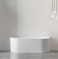 Attica Noosa 1700 Matte White BTW Multi-fit Bath