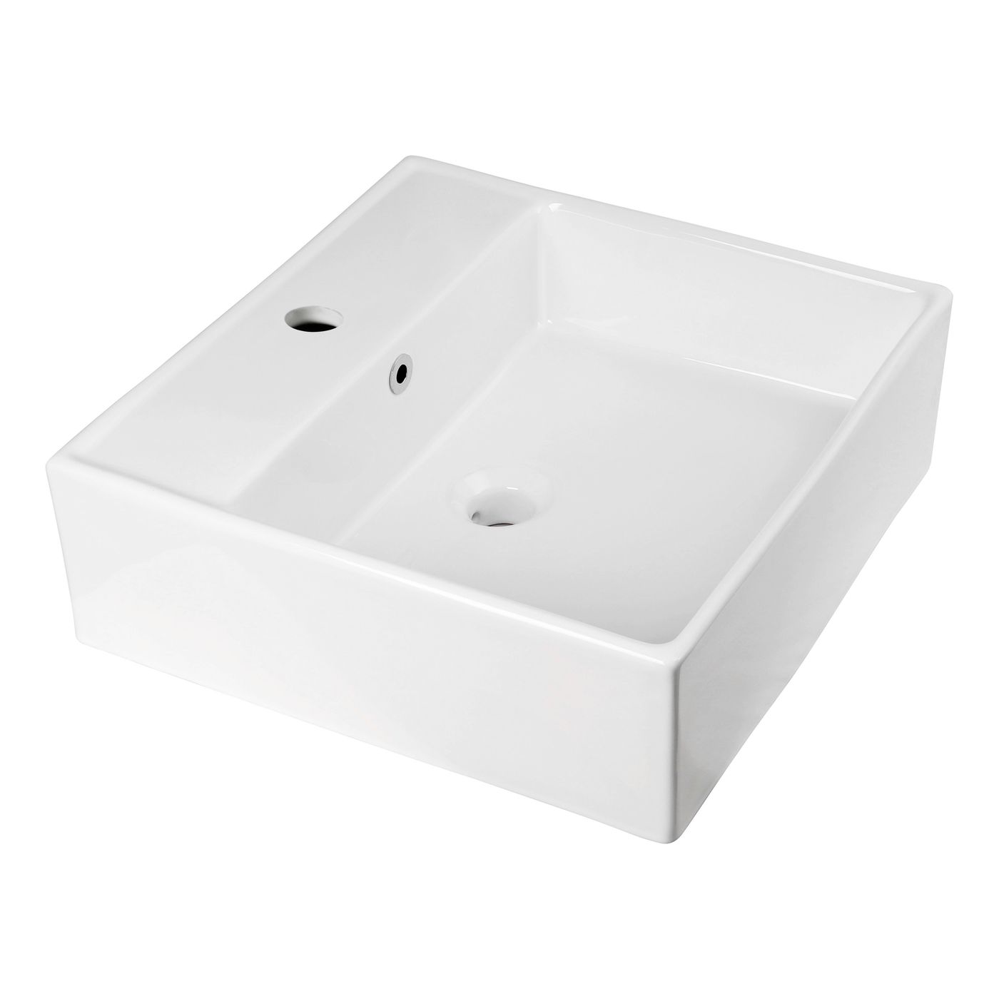 CUBO Wall Hung Square 465x465x160 Basin