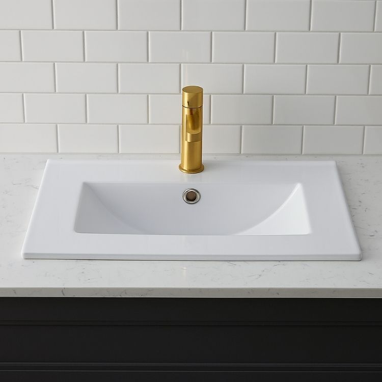 Semi Insert Square 500x360x165 Basin