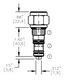 POCI-08-N-F-0-30  PILOT OPERATED INTERNAL CHECK VALVE - 08