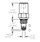 POCX-08-N-0-4T-030  PILOT OPERATED EXTERNAL CHECK VALVE - 08