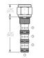 PODS-12-N-F-0-100  PRIORITY ON DEMAND SPOOL VALVE - 12