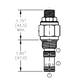 PSVP-10-N-S-0-15  PRESSURE SEQUENCE FREE REVERSE POPPET VALVE - 10