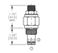 RVDA-10-N-S-0-30  DIFFERENTIAL AREA RELIEF VALVE - 10