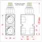 RELIEF VALVE 80L/MIN P.O. RELIEF 1/2" BSP