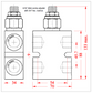 CROSS LINE RELIEF VALVE 70L/MIN