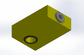 PORT ADAPTOR BLOCK 61-16 / 61-12, 70MM OFFSET