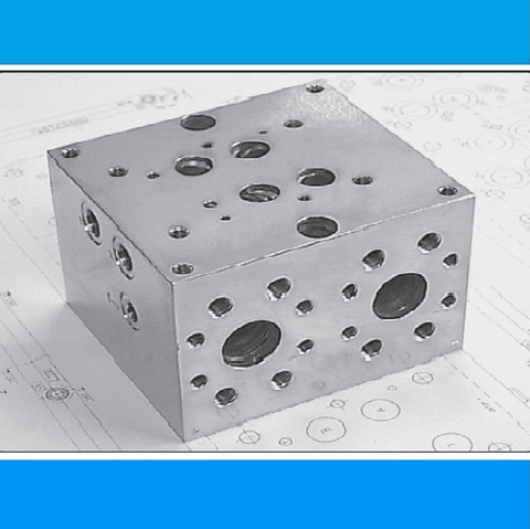 CETOP7, SUBPLATES, FLANGE PORTS, STEEL - 350 BAR, WITHOUT CAVITY