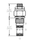 CBPG-12-N-S-0-40  COUNTER BALANCE PILOT PISTON VENTED VALVE - 12