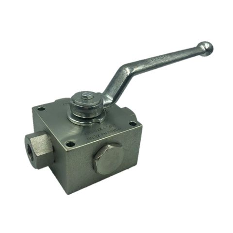 Multi-3way Ball Valves 1/4" with Threaded Connections