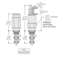 HYDRAFORCE - PRESSURE REDUCING/RELIEVING SPOOL VALVE, DAMPED, DIRECT-ACTING