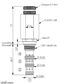 SOLENOID SPOOL 4-WAY, 2-POSITION, C10-4, 25LPM, 350BAR, MAN OR