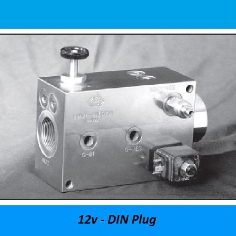 HAMMER VALVES, 150 LITER - 350 BAR, STEEL - 350 BAR, Voltage: 12V DEUTCH Plug