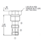 DPC2-100-P-N-25  PILOT TO CLOSE CHECK CARTRIDGE / DPC2-100-P-N-25 SUITS C-10-2 (SUITS C-10-2)