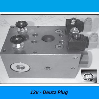 HAMMER VALVES, 760 LITER - 350 BAR, STEEL - 350 BAR, Voltage: 12V DIN Plug