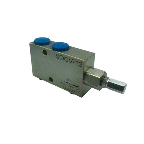 1/2" SINGLE OCV 60 L/M 350 BAR, PILOT RATIO 4.2:1