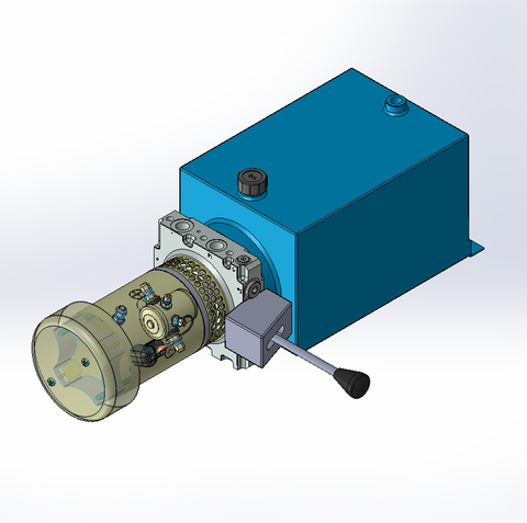 24v Manual Valve - 7L/min, 10-200bar