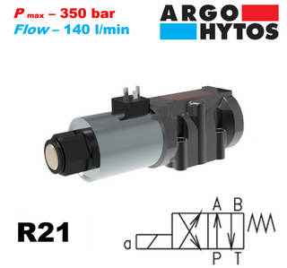 D SPOOL (R21) 24V ARGO HYTOS