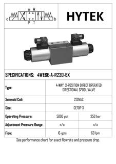 E SPOOL 220 V HYTEK