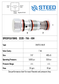 CS2D T11A-XXN SINGLE BALL SHUTTLE VALVE WITH SIGNAL AT PORT 2 T-11A