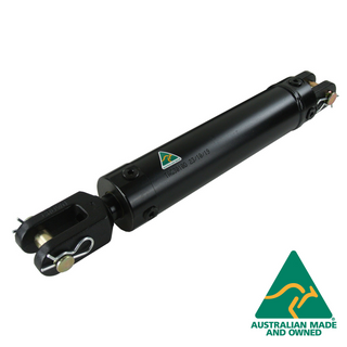 AG CYLINDER 3" BORE, 8" STROKE, DUAL PORTS